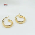 18K حلق ذبلة اطفال-مجوهرات الشيخ سعيد-Saeed Jewelry