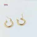 18K حلق ذبلة اطفال-مجوهرات الشيخ سعيد-Saeed Jewelry