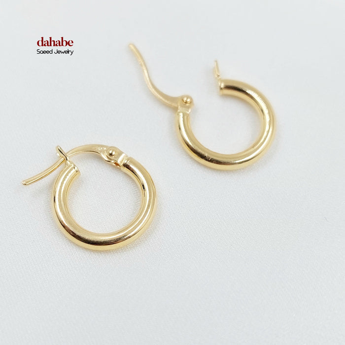 18K حلق ذبلة اطفال-مجوهرات الشيخ سعيد-Saeed Jewelry