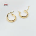 18K حلق ذبلة اطفال-مجوهرات الشيخ سعيد-Saeed Jewelry