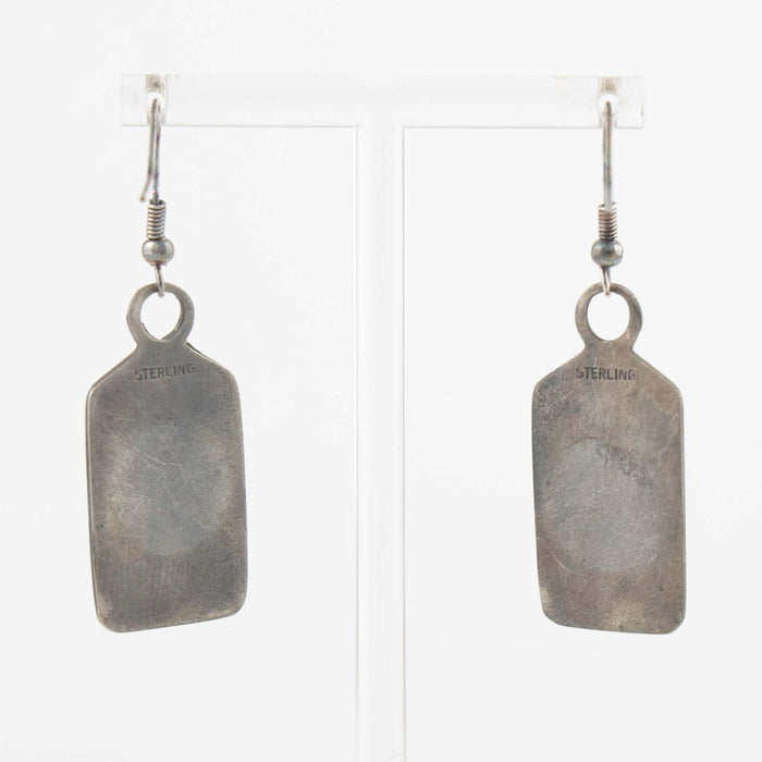1970s Navajo Human Figure Earrings