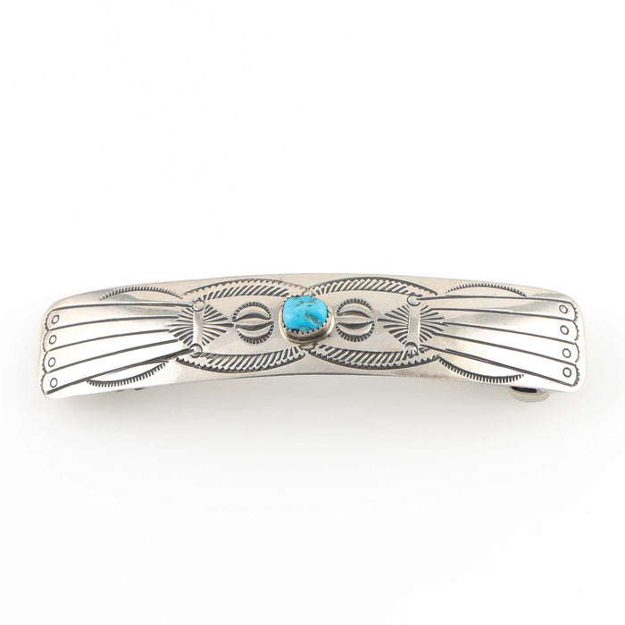 1990s Turquoise Hair Barrette
