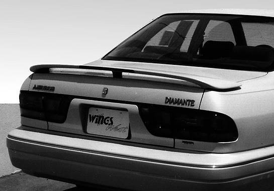 1993-1996 Mitsubishi Diamante FRP Primer Spoiler-1