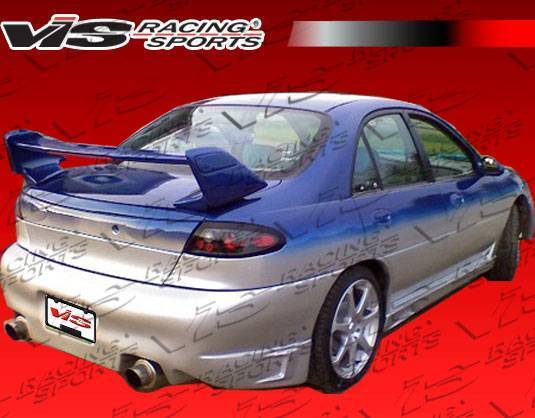 1997-2002 Ford Escort 4 doors FRP Primer Rear Bumper-1