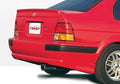 1998-1999 Toyota Tercel 2 doors POLYURETHANE Black Rear Lip-1