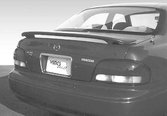 1999-2002 Mazda Protege FRP Primer Spoiler-1