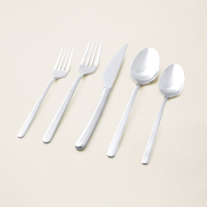 20-Piece Stainless Steel Cutlery Set │Silver or Gold
