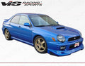 2002-2003 Subaru WRX 4 doors TERMINATOR Style FRP Primer Front Lip-1