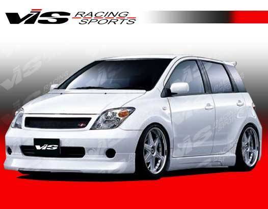 2004-2006 Scion XA 4 doors K-SPEED Style FRP Primer Front Lip-1