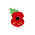 2026 Dated Poppy Lapel Pin