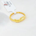 21K خاتم سادة مسمار-مجوهرات الشيخ سعيد-Saeed Jewelry