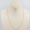 21K Gold 45cm Zarad Chain by Saeed Jewelry - Image 1