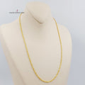 21K  50cm Disco Chain Made of 21K Yellow Gold by Saeed Jewelry-27161