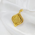 21K Al-Kursi vrse Pendant Made of 21K Yellow Gold by Saeed Jewelry-26466