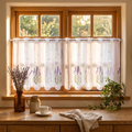 Alma's Handmade Flower Curtains
