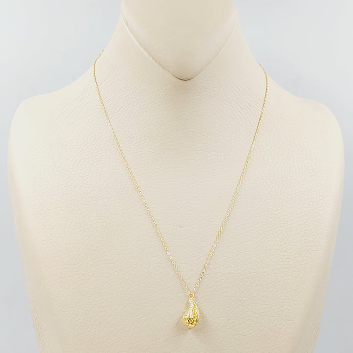 18K عقد لوزة-مجوهرات الشيخ سعيد-Saeed Jewelry