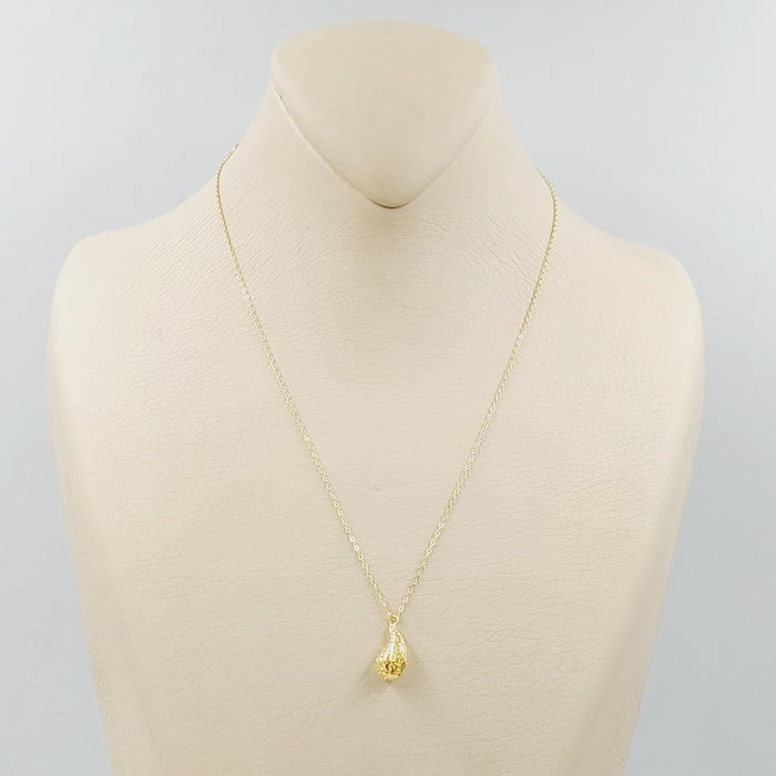 18K عقد لوزة-مجوهرات الشيخ سعيد-Saeed Jewelry