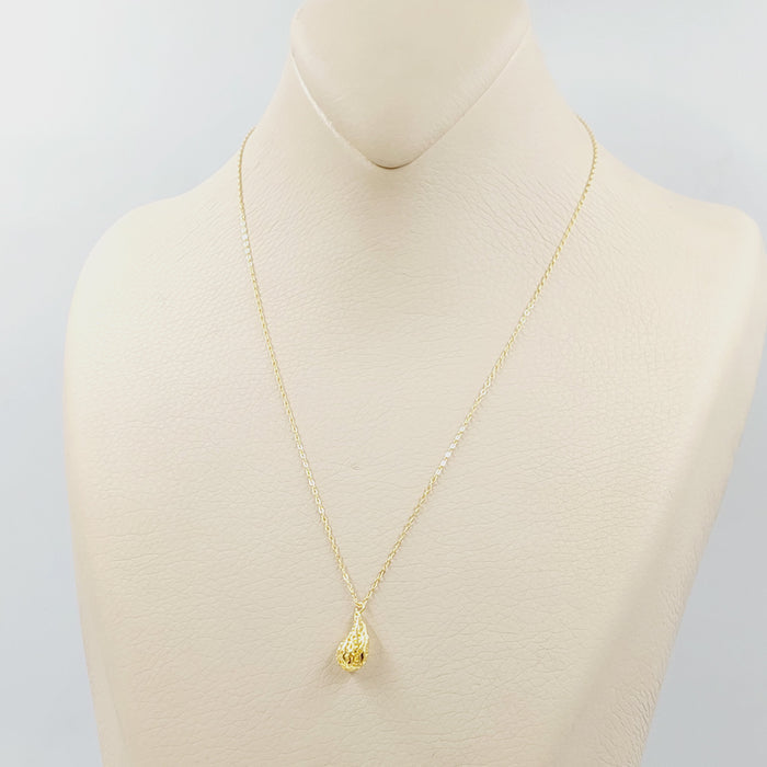 18K عقد لوزة-مجوهرات الشيخ سعيد-Saeed Jewelry