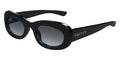 Alexander McQueen AM0527SA #colour_shiny black/grey gradient with light mirror