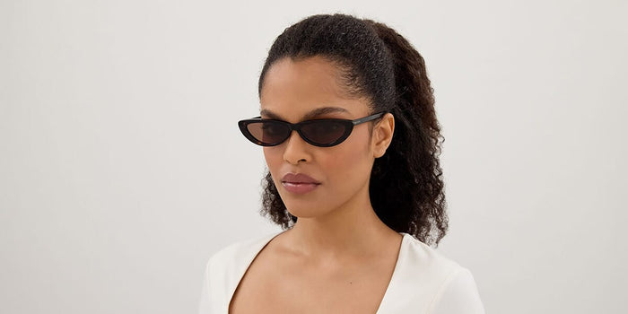 Alexander Mcqueen AM0535S#colour_shiny-dark-havana-brown-with-light-mirror