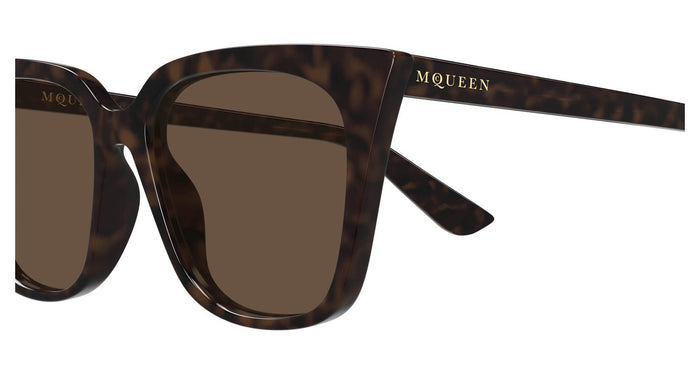 Alexander Mcqueen AM0556S #colour_havana-brown