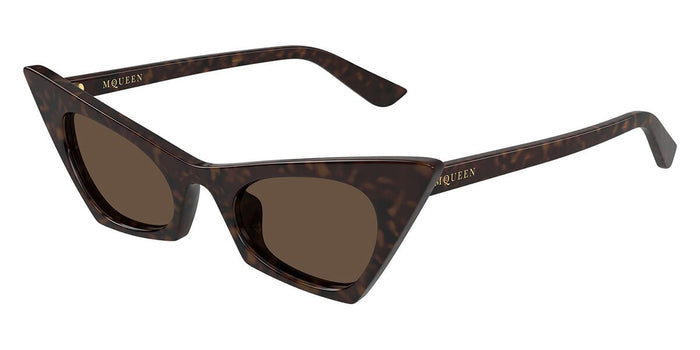 Alexander McQueen AM0557S #colour_havana/brown