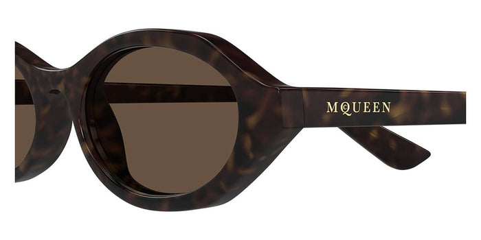 Alexander McQueen AM0559S #colour_havana/brown