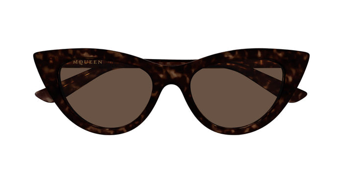Alexander McQueen AM0577S#colour_havana/brown