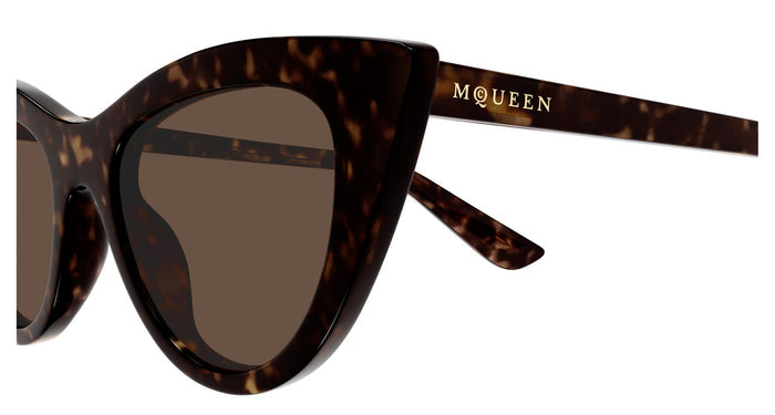 Alexander McQueen AM0577S#colour_havana/brown