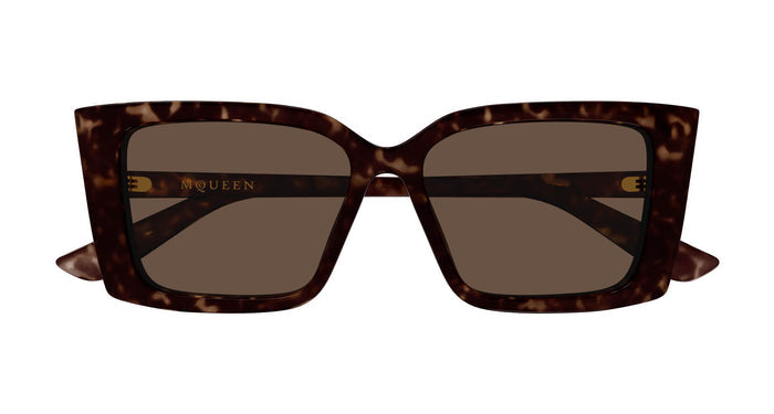 Alexander McQueen AM0578S#colour_havana/brown