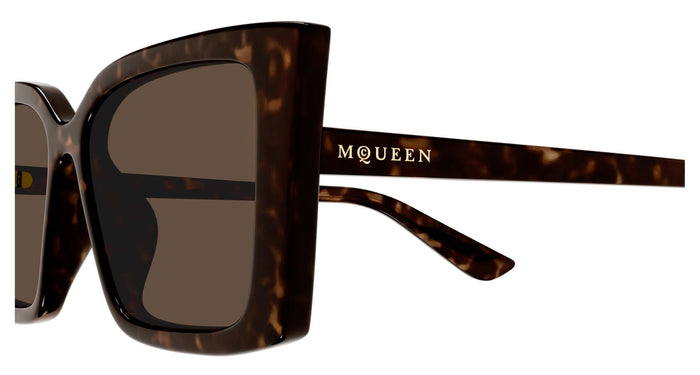 Alexander McQueen AM0578S#colour_havana/brown