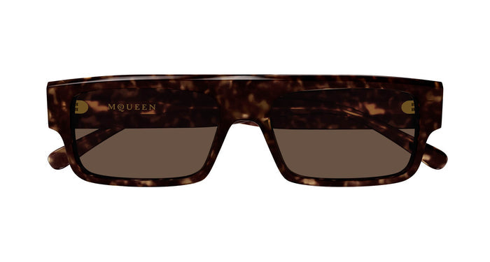 Alexander McQueen AM0580S#colour_havana/brown
