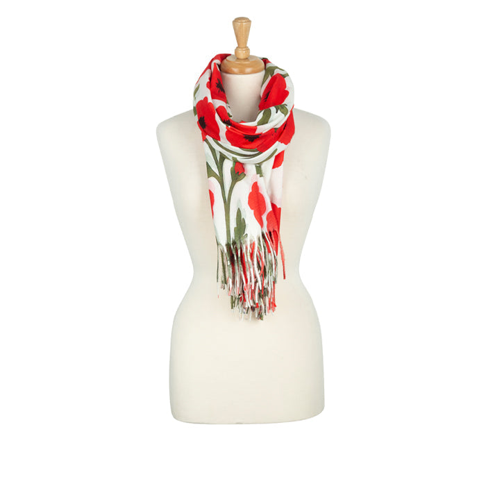 Amies SOE Poppy Bouquet Soft Touch Scarf