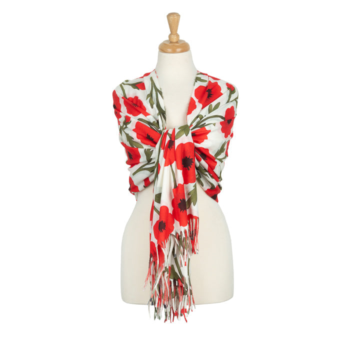 Amies SOE Poppy Bouquet Soft Touch Scarf