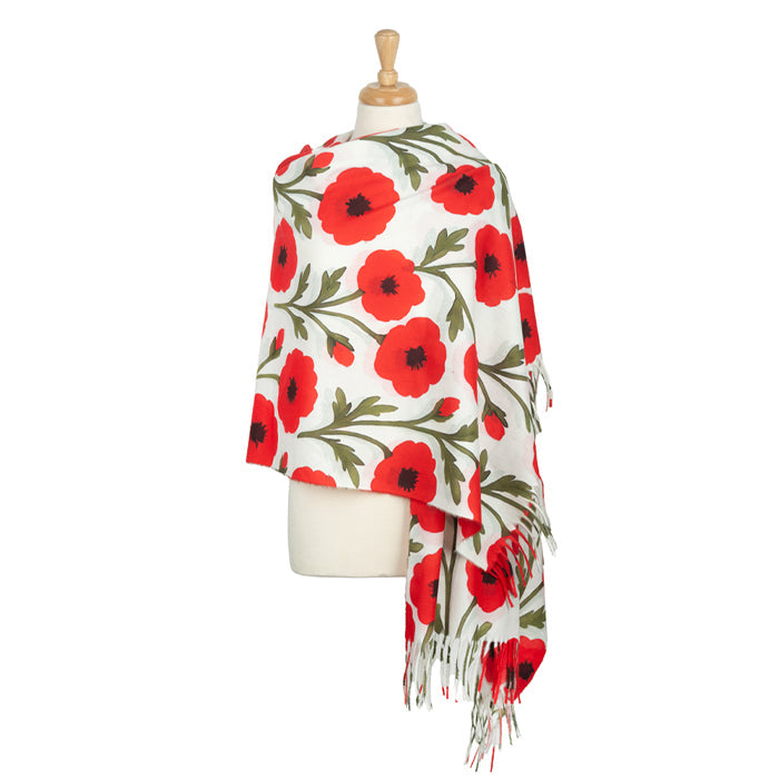 Amies SOE Poppy Bouquet Soft Touch Scarf