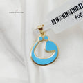 18K Arabic Letter Pendant Made of 18K Yellow Gold by Saeed Jewelry-27205