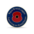 Armed Forces Day Poppy Lapel Pin