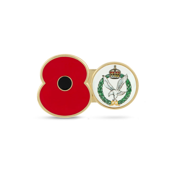 Army Air Corps Service Poppy Pin