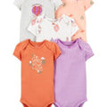 Baby 5-Pack Short-Sleeve Original Bodysuits 12M