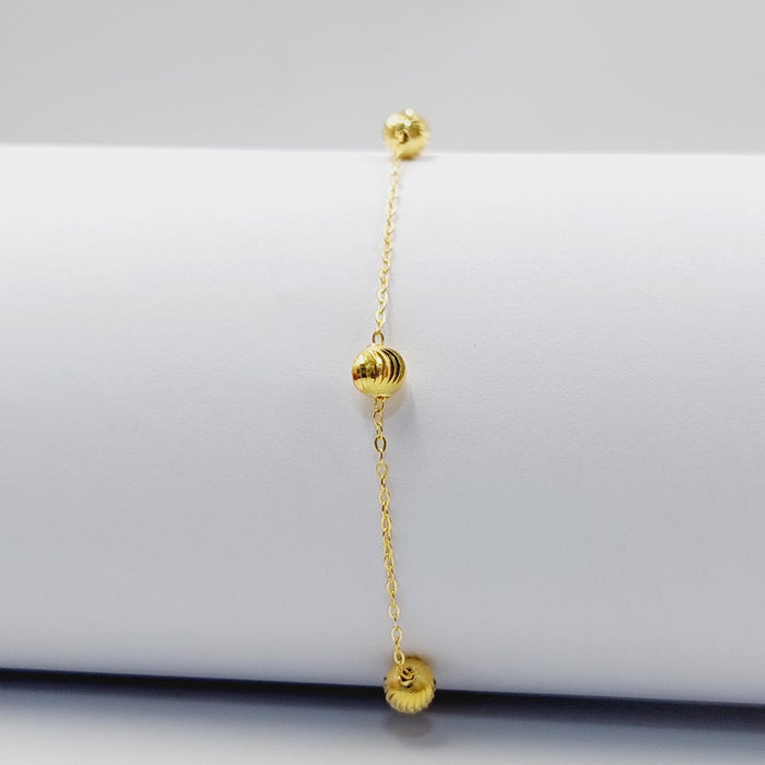 Balls Bracelet  Made Of 18K Yellow Gold by Saeed Jewelry-29442