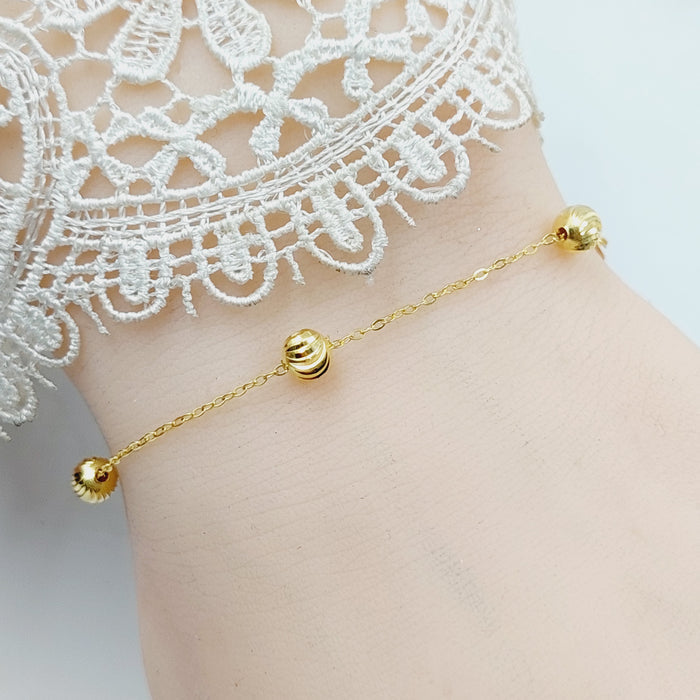 Balls Bracelet  Made Of 18K Yellow Gold by Saeed Jewelry-29442