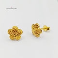 Balls Earrings  Made Of 18K Yellow Gold by Saeed Jewelry-29312