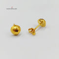 Balls Earrings  Made Of 18K Yellow Gold by Saeed Jewelry-29311