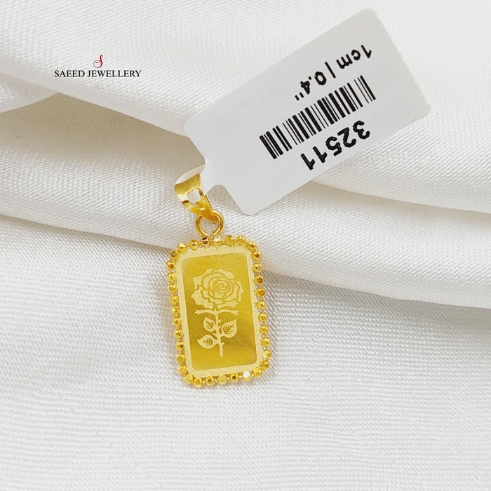 21K تعليقة طابات-مجوهرات الشيخ سعيد-Saeed Jewelry