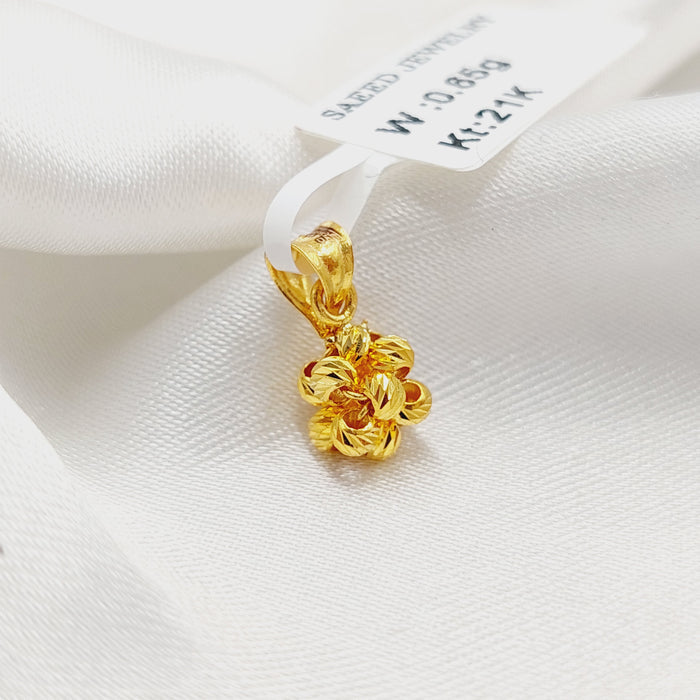 21K تعليقة طابات-مجوهرات الشيخ سعيد-Saeed Jewelry