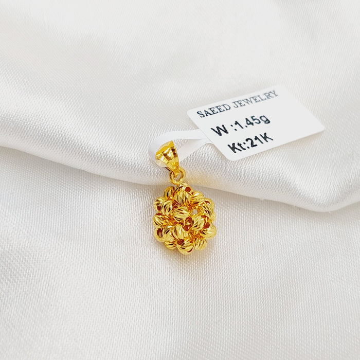 21K تعليقة طابات-مجوهرات الشيخ سعيد-Saeed Jewelry