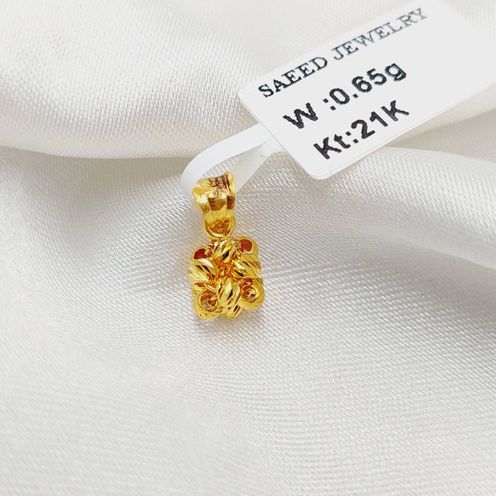 21K تعليقة طابات-مجوهرات الشيخ سعيد-Saeed Jewelry