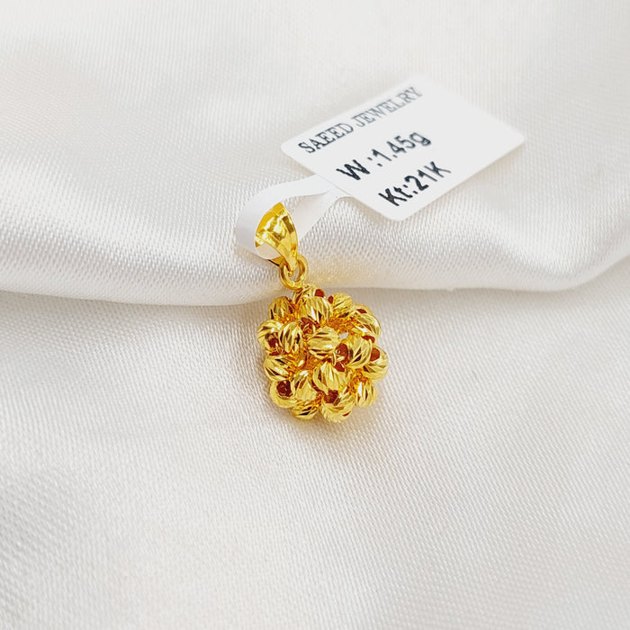 21K تعليقة طابات-مجوهرات الشيخ سعيد-Saeed Jewelry