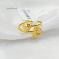 Balls Ring  Made Of 21K Yellow Gold by Saeed Jewelry-29070