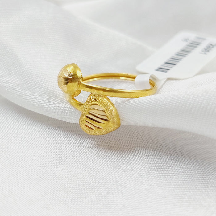 Balls Ring  Made Of 21K Yellow Gold by Saeed Jewelry-29061
